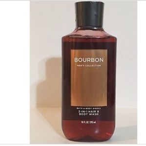 Bourbon mens shampoo + conditioner